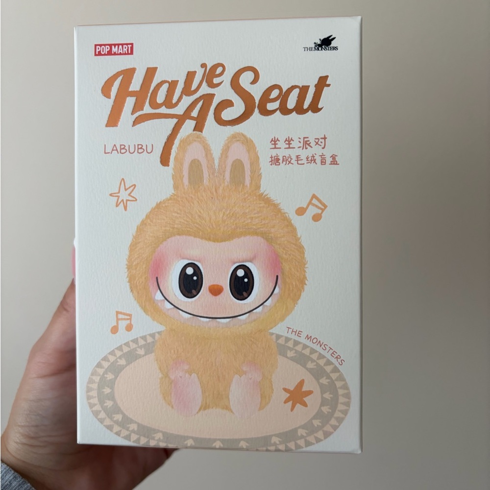 Have A Seat Labubu Toy